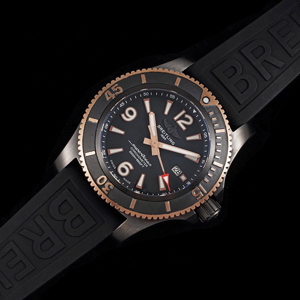 【TF製】ブライトリングコピー スーパーオーシャン オートマティック 46 ブラックスティール U17368221B1S1